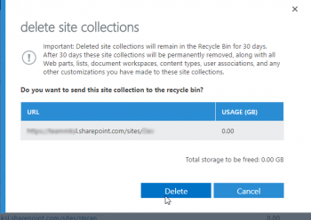 Recover Deleted Site Collections In Microsoft SharePoint Online ...